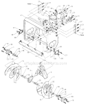 Page D Diagram and Parts List for 31AE600E161 1998 Yard Machines Snow Blower